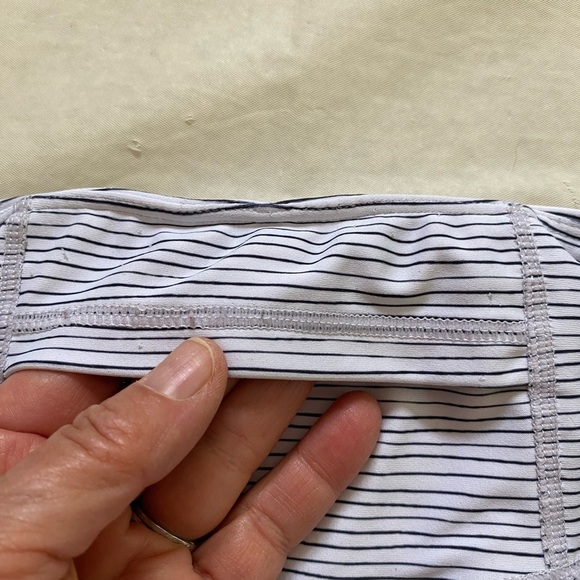 AllFenix Piper Black/White Stripe Leggings - Picture 5 of 6